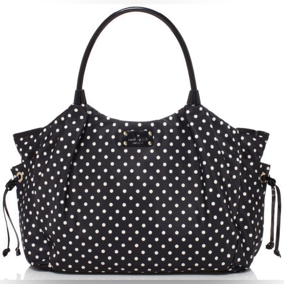 kate spade Handbags - KATE SPADE Stevie Polka Dot Diaper Bag